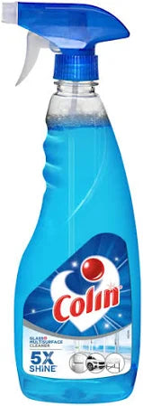 Colin Glass and Surface Cleaner Liquid Spray